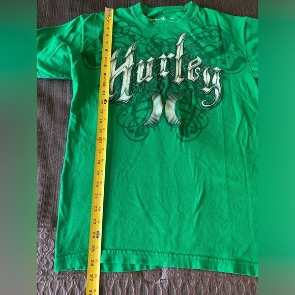 Hurley Patrick’s Day Green Tee Top T-shirt Size M - Picture 7 of 7